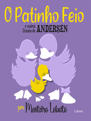 cover image of O Patinho feio e outros contos de Andersen- Por Monteiro Lobato